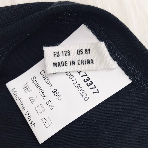 Little Girls 2 Piece Set Black Knot Top & Shorts 8 - Picture 13 of 13